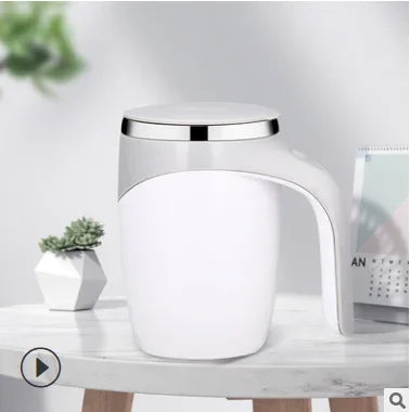 380ML Automatic Self Stirring Magnetic Mug with LCD Screen Coffee Milk Juice Mixing Cup USB Rechargeable Smart Thermal Cups