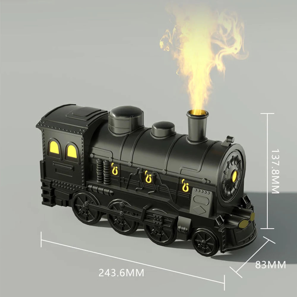 "Steam Train Essential Oil Diffuser: Relaxation Meets Timeless Charm!"