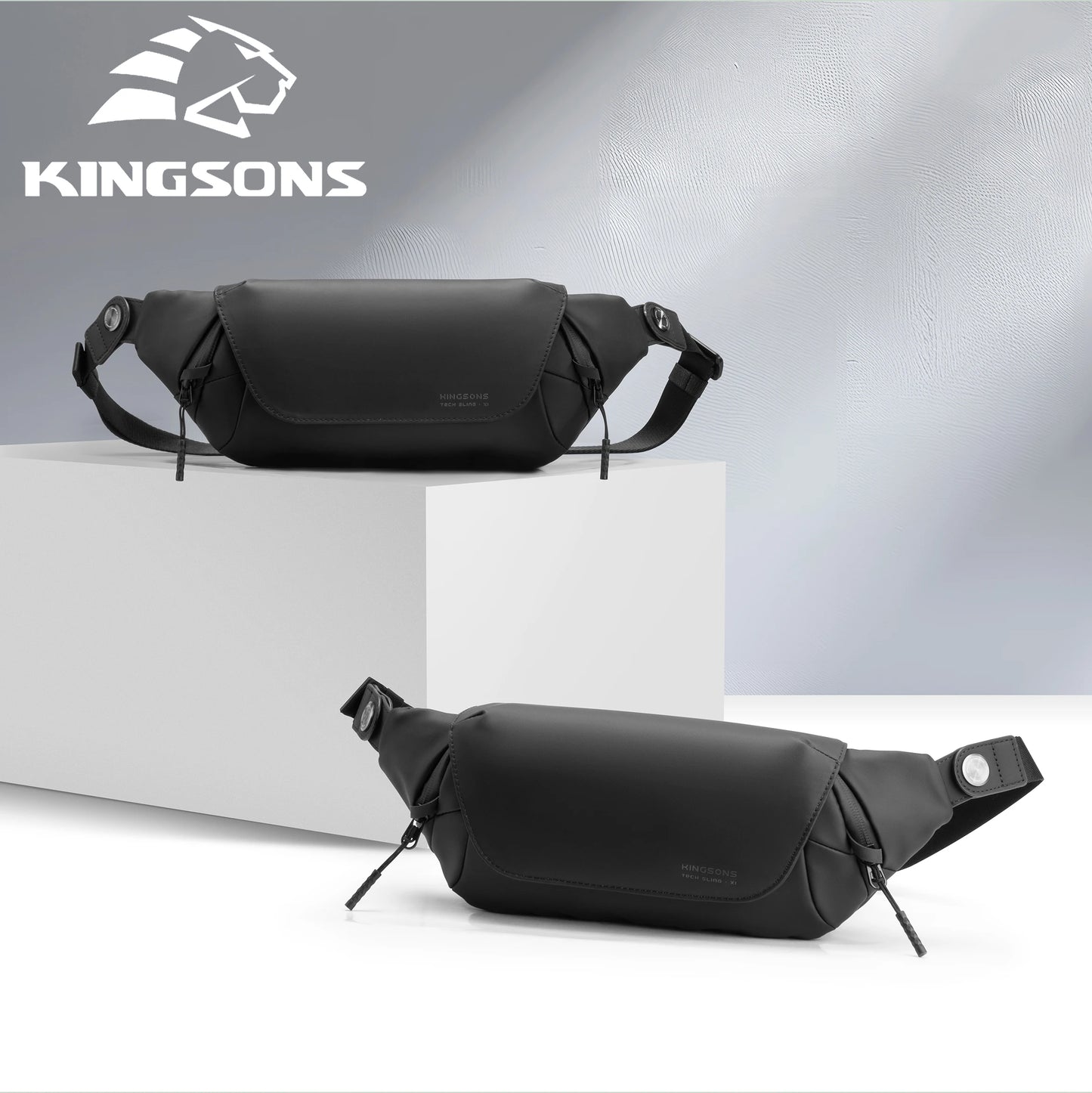 "Kingsons Waterproof Crossbody Chest Bag: Style Meets Functionality!"