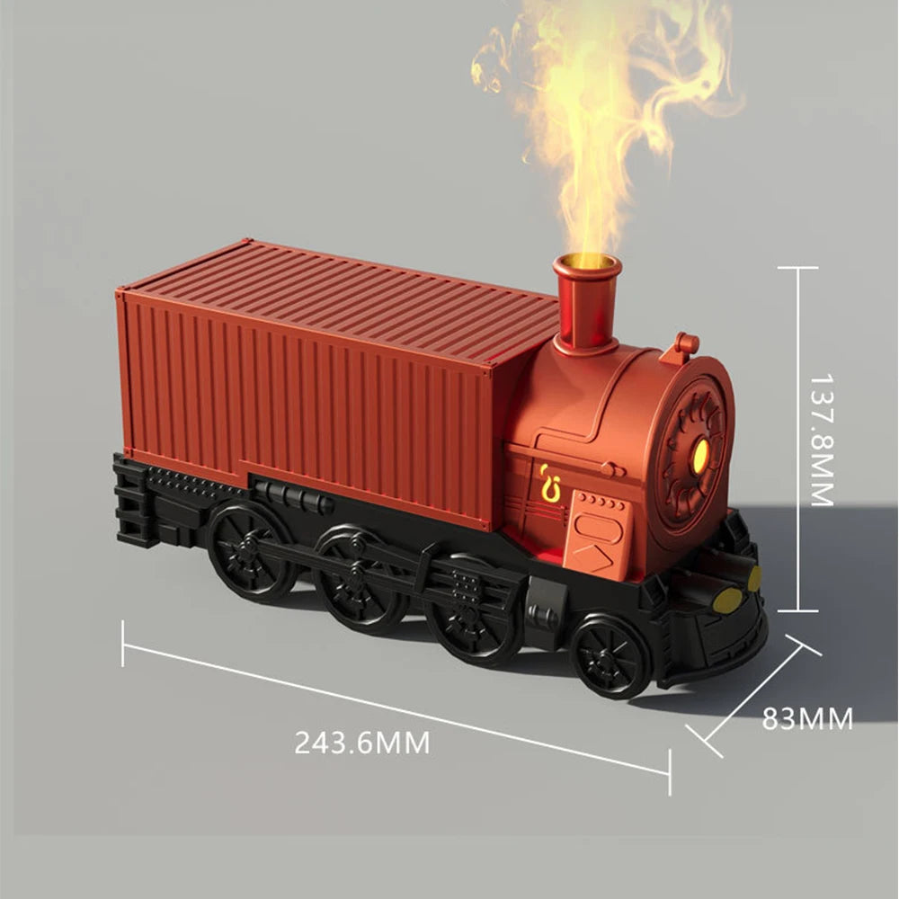 "Steam Train Essential Oil Diffuser: Relaxation Meets Timeless Charm!"