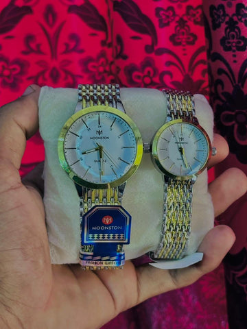 Couple Watch Golden